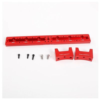 335MM Long Shrew Dovetail Plate Telescope Finder Metal Rail for 8SE/C8/C8HD Astronomical Accessories Astronomical Telescope Part(Red)