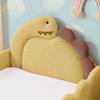 HonHey Cute Dinosaur Bed Strap, Double Size, Safety Guardrail, Solid Wood Bed Frame Bedroom, Terry Cloth Fabric view 4