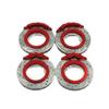 COMODO Metal Brake Disc Upgrade for 1/28 RC Cars Compatible with Z Q8 Q9 MA020 MA030 FWD AWD Models view 1