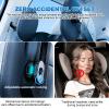 2 in1 Car Headrest Pillow, Upgraded Adjustable Head Support Neck Pillows, 360 Rotating Head Neck Support Rest Pillows for Kids Adults Travel, Only fit for Car Seat Headrest with Poles view 3