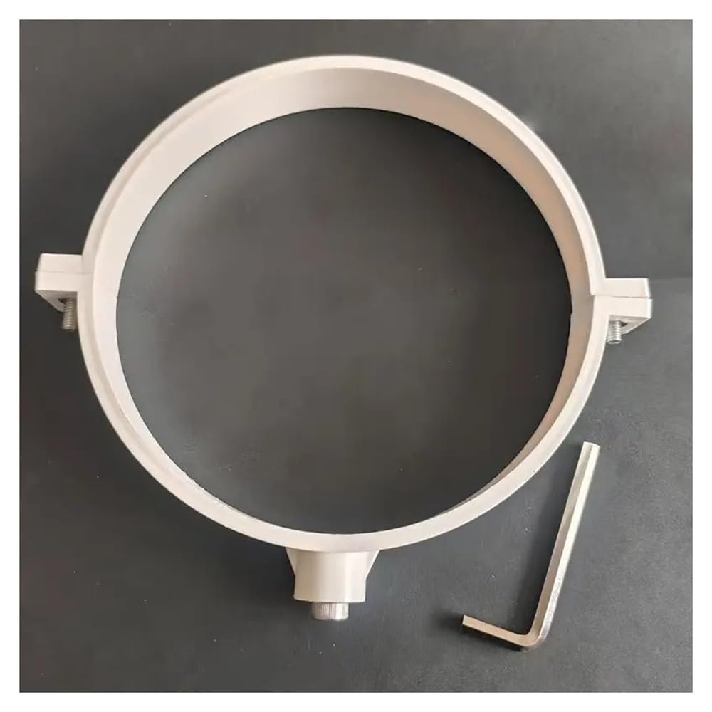 1 Pair 110mm 160mm Inner Diameter PVC Tube Mounting Ring for Astronomical Telescope Astronomical Telescope Part(Inner Diameter 160mm)