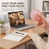 Squishy Coconut Oil Stress Ball Slow Rebound Sensory Squeeze Balls Crunchy Fidget Balls Gifts for Adults Help for Relax Focus Autism ADHD Portable Odorless Non-Sticky Easy to Clean(Blue) view 3
