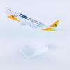 Cebu Pacific A320 Diecast Alloy Airbus Plane Model 1/400 Scale Collectible Display Aircraft for Aviation Enthusiast view 4