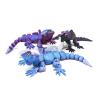 3D Animals 3D Printer Animals Iguana 18cm/21.9in for Home Office Executive Desk Decoration Surprise Fantasy Gifts-Black Gold view 3