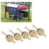 Fuel Joint Filters 5Pcs Plastic Gas Tank Joint Filters for 168 Gasoline Engine with Durable and view 4