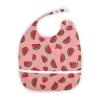 foixnub Baby Bibs for Boys Girls Red Green Watermelon Newborn Drooling Bibs for Feeding Teething Soft Adjustable 5pack view 1
