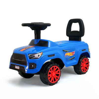 Hot Wheels Foot to Floor Ride On, 2025 FTF Hilux Toy Vehicle, Easy-Roll Wheels, Safe Durable Construction