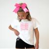 Chasse Pink Cheer Bow with Glitter White Barbie view 4