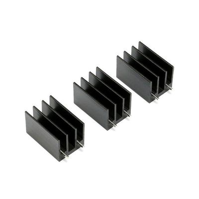 5 pcs 16 * 16 * 25mm TO-220 Heatsink Cooling Fin Radiator Aluminum Cooler Heat Sink 16X16X25mm