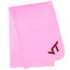 Future Tailgater Collegiate Licensed Baby Receiving Blanket (Pink, Virginia Tech Hokies) view 1