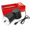 Rotary Rock Tumbler 6 lb Dual Drum Electric Lapidary Polisher Machine with Quiet Rubber Barrel for Beginners view 2