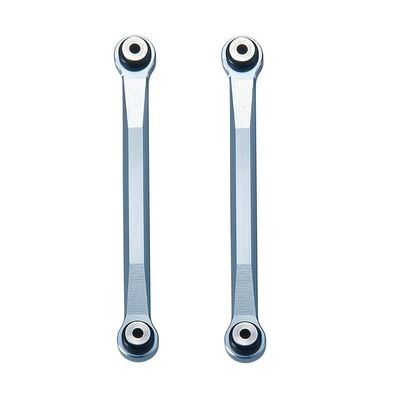 2Pcs Metal Link Rod Set for Axial SCX24 Deadbolt Wrangler Gladiator Bronco 1/24 RC Crawler Car Truck Modified Parts(45mm Titanium)