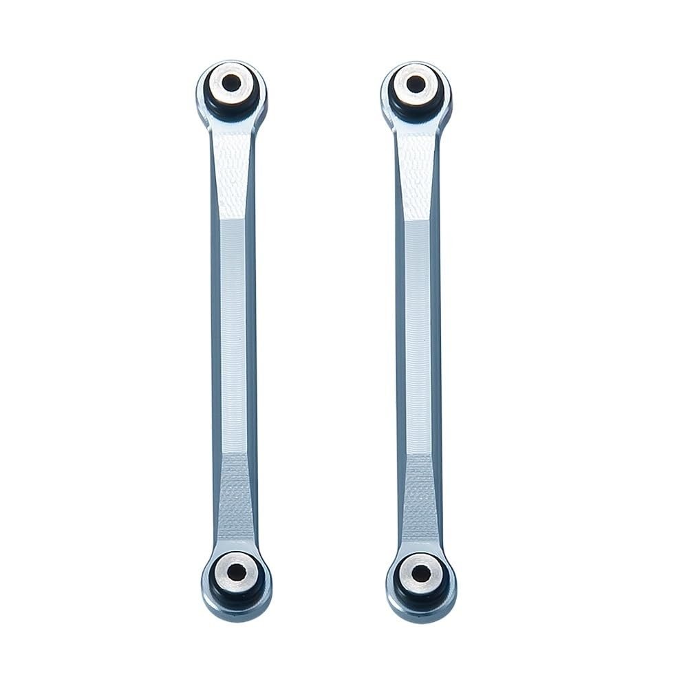 2Pcs Metal Link Rod Set for Axial SCX24 Deadbolt Wrangler Gladiator Bronco 1/24 RC Crawler Car Truck Modified Parts(45mm Titanium)