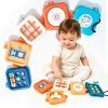 Busy Board for 1 Year Old Montessori Travel Toys for Toddler view 1