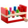 lstyty Montessori Intellectual and Fun Piling Station Knocking Building Blocks Toys Colorful Wooden Interactive Wooden Piling view 1