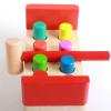 lstyty Montessori Intellectual and Fun Piling Station Knocking Building Blocks Toys Colorful Wooden Interactive Wooden Piling view 2