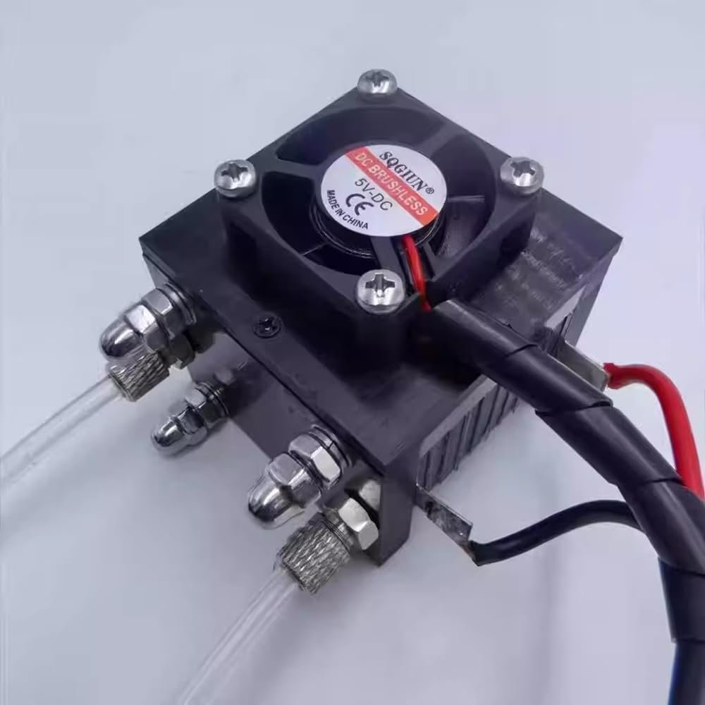 5W Hydrogen Fuel Cell Stack, 8-Cell PEMFC Low Power Educational DIY Kit for STEM Science Projects, Proton Exchange Membrane Fuel Cell for Classroom & Lab