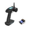 Hylukon Flysky FS-GT5 RC Transmitter W/FS-BS6 Receiver, 2.4Ghz 6CH AFHDS2A System Radio Control for RC Car Boat [F.Safe Out of Control Protect, ABS Setting, 20-Model Memory TX] view 1