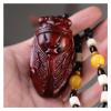 LMCABCDE The piece of golden Cicada Handle Carved in Rosewood is a great success toy car pendant 7.5 x 4 x 3 cm view 3