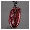 LMCABCDE The piece of golden Cicada Handle Carved in Rosewood is a great success toy car pendant 7.5 x 4 x 3 cm view 4