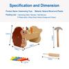 Wooden Hammer Pounding Montessori STEM Toy for Toddler Early Development view 4