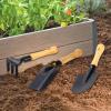 ToysCentral Basics Mini Garden Tool Set Small Gardening for Kids Hand Planting Tools Shovels Rake Spade Toys Set for Backyard Flower Pot view 2