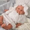 16.9" Full Silicone Baby Doll, Washable Weighted Realistic Reborn Doll view 4