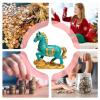 Money Bank for Adults Resin Horse Funny Storage view 4