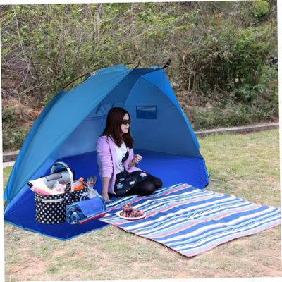 Baby Beach Tent Waterproof Lightweight Portable Anti-UV Pop-Up Beach Tent for Outdoor Sun Shelter and Kids Play, Jouets Pour Enfants
