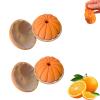 3D Printed Citrus Fruit Fidget - 3D Printed Twisty Fidget Citrus, Expandable 3D Printed Fidget Toys Adults, Twist Squeeze Sensory for Office and Home Decor (2 PCS) view 1