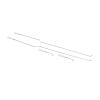 ForWltoys forXK A160 RC Airplane Parts Accessory Main Board Receiver Motor Servo ESC Propeller Front Rear Landing Gear Wing Fuselage(0009 Steel Wire) view 1