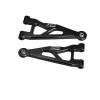 Aluminum 7075-T6 Alloy Front Lower Suspension Arms for Arrma 1/16 Mini Kraton 3S Speed Truck-ARA2508 Upgrades - Black view 1