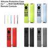 1Pc Silicone Case (with Lanyard),Soft Housing for TCL RC813A/RC923A Remotes Non Slip Texture Shell Protective Covers (Glow-in-the-Dark Green) view 3