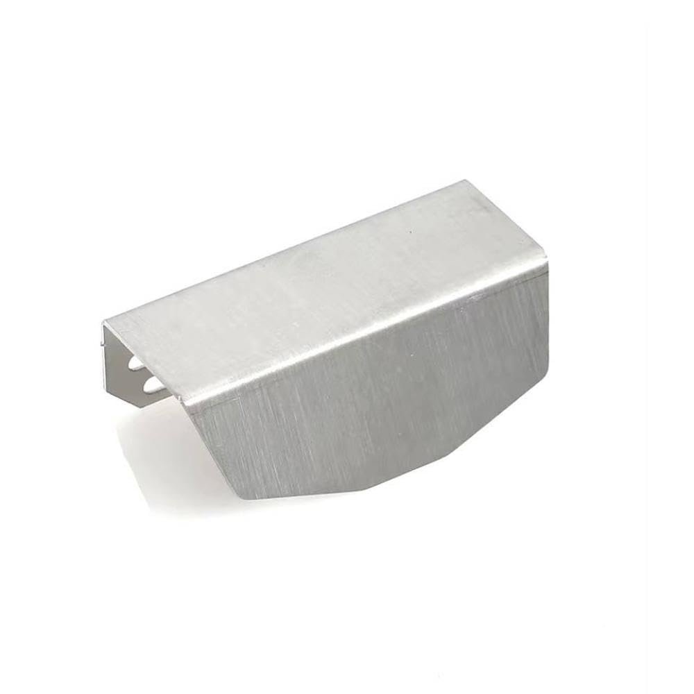 COMODO Metal Shock Absorber Protection Cover for 1/8 1/10 RC Car Stainless Steel Shock Tower Armor, Silver