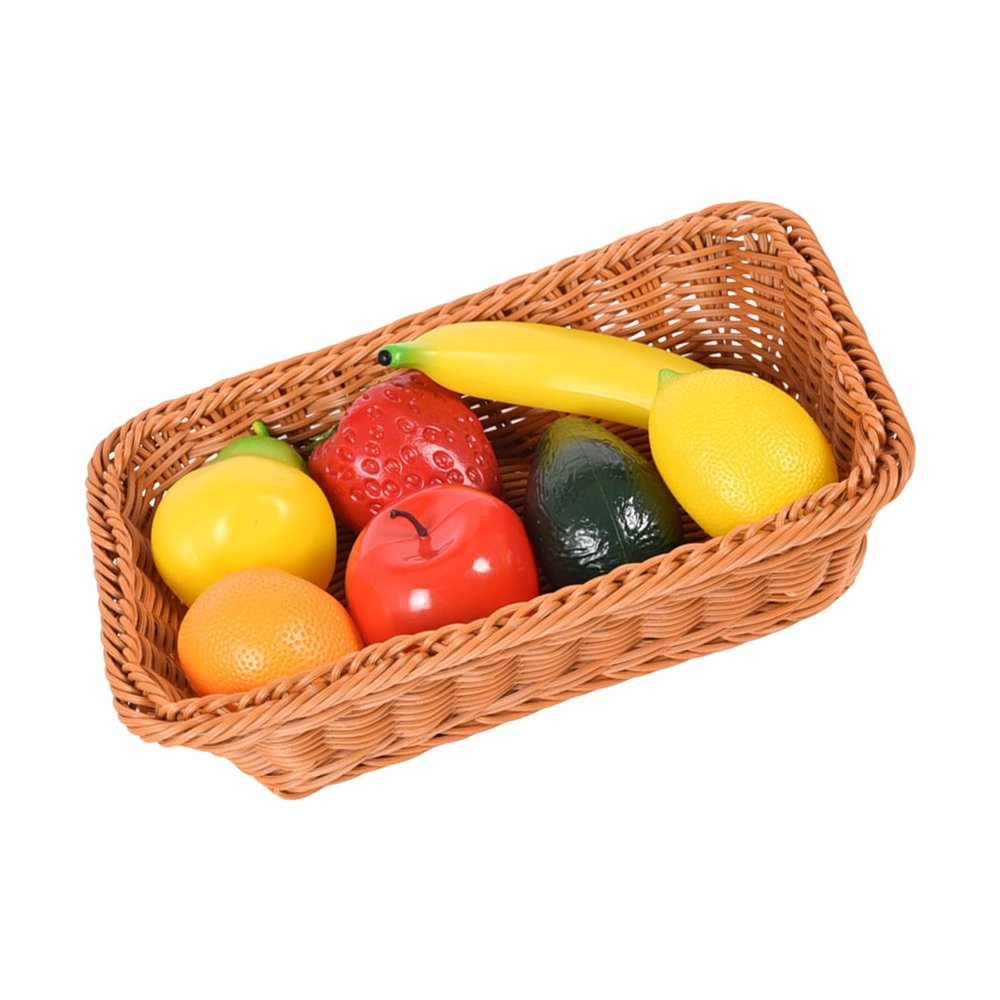 Childrens Shaker Collection 7pcs Fruit Designs Includes Storage Basket for Early Learning Enhances Sound Exploration Fruit Shaker
