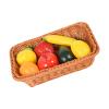 Childrens Shaker Collection 7pcs Fruit Designs Includes Storage Basket for Early Learning Enhances Sound Exploration Fruit Shaker view 1