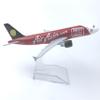 AirAsia A320 Diecast Plane Model 1:400 Scale 16cm Alloy Jet Airliner Replica Aircraft for Collectible Display Shelf view 1