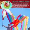 ARGENTFLUX Dancing Dragon Flag, Rainbow Colours, with Header and Travel Bag, Outdoor Sports, Fitness, Parent-Child Games(8 m (26 ft)) view 3