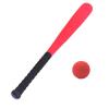 Yunmeryker Kids Foam Baseball Bat and Ball T Ball Set Lightweight Soft Handle Children Softball Baseball Bat for Game Learning, Red view 1