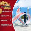 ARGENTFLUX Powder Blue Dancing Dragon Flag,Outdoor Sports Fitness Set,Square Sports Dance Silk Rope Juggling(8 m (26 ft)) view 2