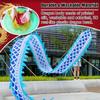 ARGENTFLUX Powder Blue Dancing Dragon Flag,Outdoor Sports Fitness Set,Square Sports Dance Silk Rope Juggling(8 m (26 ft)) view 3