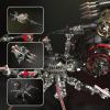 3D Metal Model Kit, DIY Mechanical Puzzle for Adults & Teens, Steampunk Insect Model, Handmade Craft, Home & Office Desk Decoration, Creative Collectible Gift (Black Set) view 4