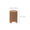 VICASKY 12pcs Safety Silicone Corner Guards and Soft Round Drawer Handle Protectors for Furniture Edge Protection, Wall Bumpers for Childproofing Cabinets in Brown and Black view 2