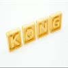3DEXL 3D Letters for Donkey Kong Country (K O N G) Gold 2 3/4" x 2 3/4" Game Room Display view 2
