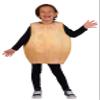 Fun Costumes Toddler Potato Halloween Costume - Pretend Play Spud Outfit - Dress Up Food Themed Tunic 2T view 1