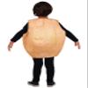Fun Costumes Toddler Potato Halloween Costume - Pretend Play Spud Outfit - Dress Up Food Themed Tunic 2T view 2