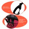 Mikinona 4pcs Stroller Hooks for Stroller 360-degree Rotatable Hanging Hooks with Strong Adhesive Multifunctional Bag Clips for Diaper Bags Black view 3