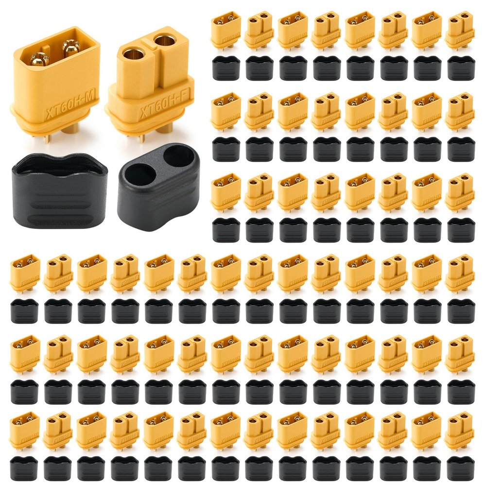 Frienda 36 Pair XT60 (XT60 Upgrade) Male Female Bullet Connectors Plug