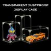 14x14x24inLxWxH Acrylic Display Case for Clear Display Boxes with Plastic Base, Model Showcase & Storage Organizer view 2