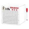 10K/20K Smash Box Money Saving Challenge,Clear Acrylic Piggy Banks Break to Open Cash Vaults,Cash and Coin Collection Smash Money Saving Challenge view 1